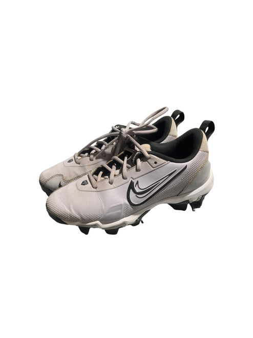 Vist Large View of Product Image Which is Used Nike TROUT BB/SB Cleats Grey Junior 04.5