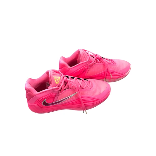 Vist Large View of Product Image Which is Used Nike GIANNIS Basketball Shoes M Pink Senior 12