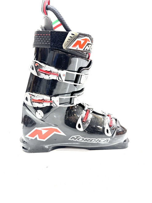 Vist Large View of Product Image Which is Used Nordica DOBERMAN PRO 130 Mens DH Ski Boot Black 280 MP - M10 - W11