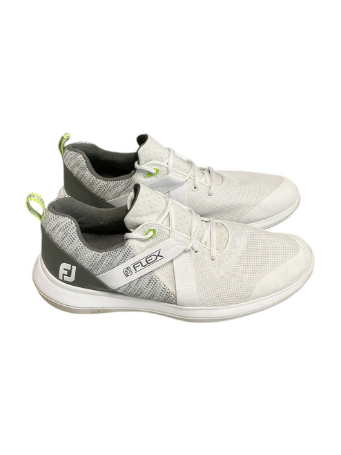 Vist Large View of Product Image Which is Used Foot Joy FLEX Mens Golf Shoes None Senior 9