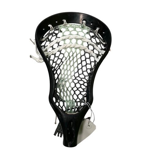 Vist Large View of Product Image Which is Used Warrior EVO X Mens Lacrosse Head Black