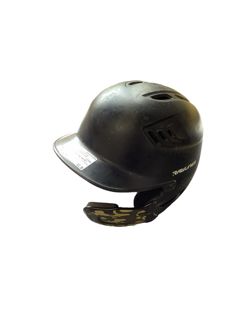 Vist Large View of Product Image Which is Used Rawlings BATTING HELMET Batting Helmet No Mask Black MD