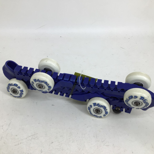 Vist Large View of Product Image Which is Used Rollergard Ice Skate Guard Royal Blue Fits all