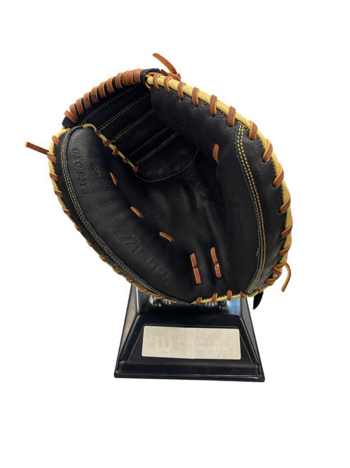 Vist Large View of Product Image Which is Used Mizuno 33IN GXC 95YS MITT BB/SB Catchers RH Throw Black 33"