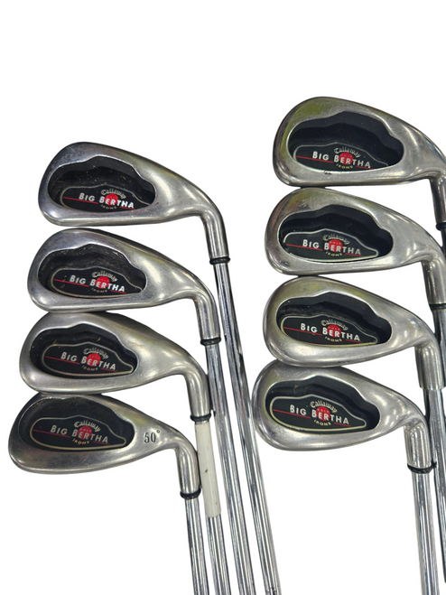 Vist Large View of Product Image Which is Used Callaway BIG BERTHA 2004 Mens Iron Set RH 4I-GW/AW