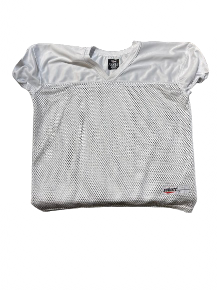 Vist Large View of Product Image Which is Used Schutt SCHUTT MESH JERSEY YTH LG FB Top Youth White LG