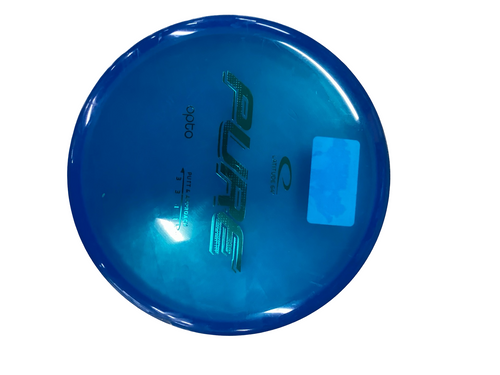 Vist Large View of Product Image Which is Used Latitude 64 PURE Disc Golf Putter Royal Blue