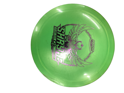 Vist Large View of Product Image Which is Used Innova SHRYKE Disc Golf Driver Green