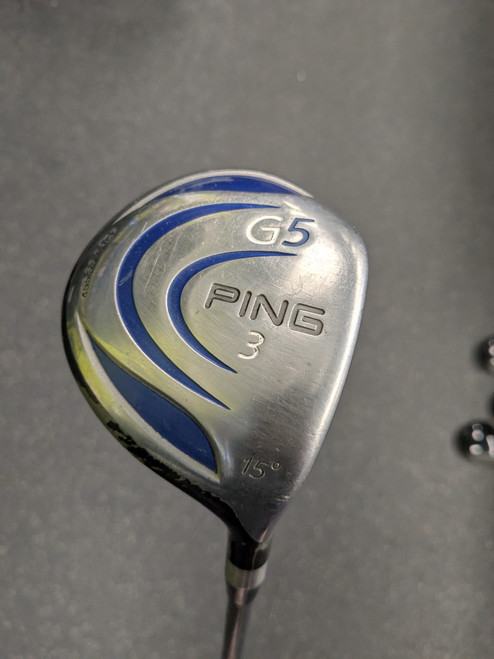 Vist Large View of Product Image Which is Used Ping G5 Mens Fairway Wood RH 3 Wood