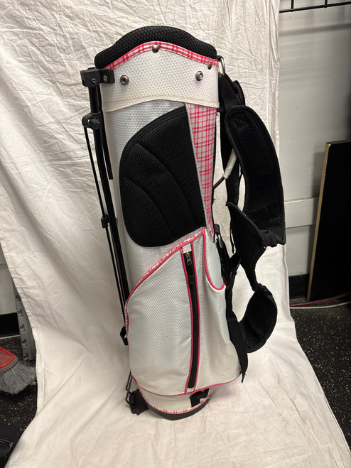 Vist Large View of Product Image Which is Used JUNIOR STAND GOLF BAG Jr Stand Bag Pink