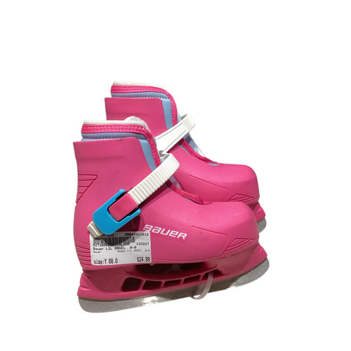 Vist Large View of Product Image Which is Used Bauer LIL ANGEL  8-9 Youth Hockey Skate Youth 08.0