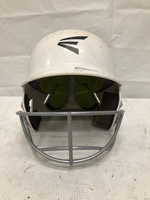 Vist Large View of Product Image Which is Used Easton WHMU08 Batting Helmet w/Mask White MD