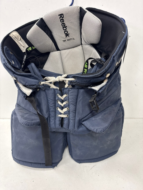 Vist Large View of Product Image Which is Used Reebok 11K Inter Goalie Pant Navy Blue LG