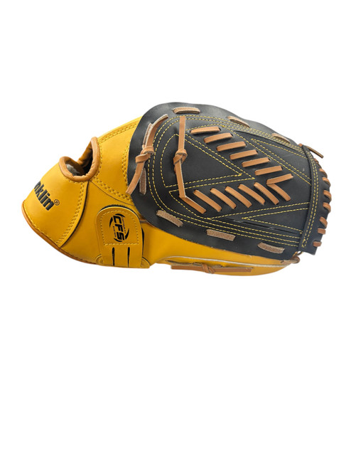 Vist Large View of Product Image Which is Used Franklin FIELDMASTER BB/SB Glove RH Throw Gold 13"