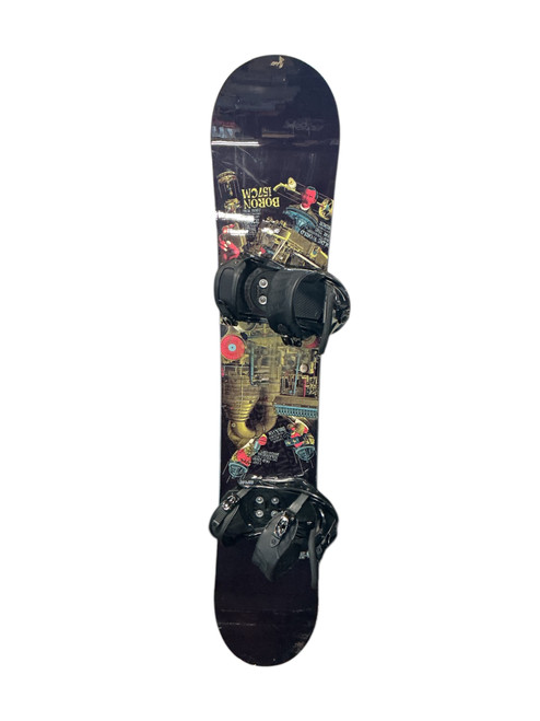 Vist Large View of Product Image Which is Used O-Matic BORON Mens Board/Bindings None 157 cm