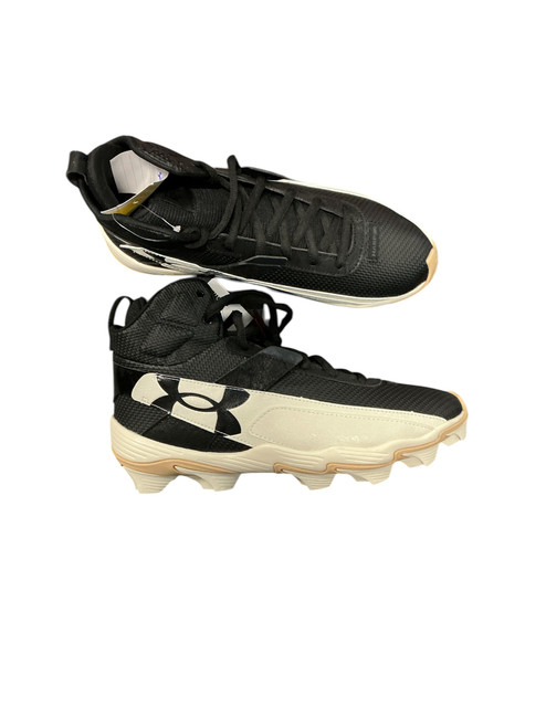 Vist Large View of Product Image Which is Used Under Armour HARPER 10 CLEAT BB/SB Cleats Black Senior 9