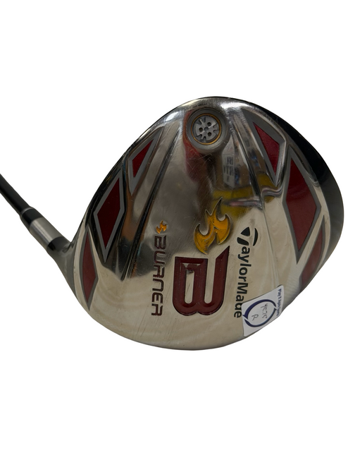 Vist Large View of Product Image Which is Used Taylormade BURNER 2009 Mens Golf Driver RH 10.5 Degree 45.75" w/ 49g R-Flex Shaft