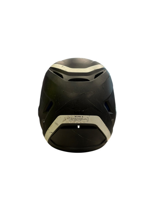 Vist Large View of Product Image Which is Used Easton EASTON SR BLACK HELMET Batting Helmet w/Mask Black One Size