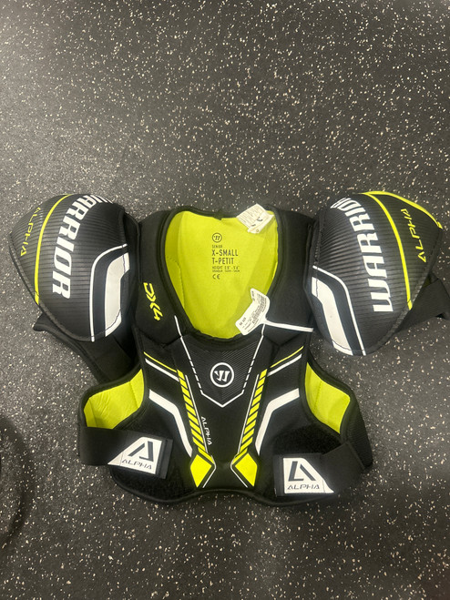 Vist Large View of Product Image Which is Used Warrior ALPHA DX4 SP Senior Shoulder Pads XS