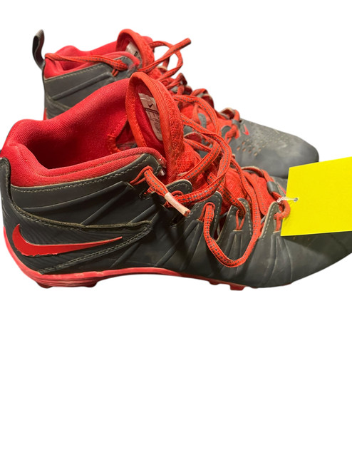 Vist Large View of Product Image Which is Used Nike HURACHE BB/SB Cleats Black And Red Senior 8