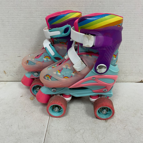 Vist Large View of Product Image Which is Used RollerDerby 12-2 Junior Rec Fitness Skates Pink Adjustable