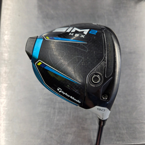 Vist Large View of Product Image Which is Used Taylormade SIM2 MAX DRIVER Mens Driver RH 9.0 Degree