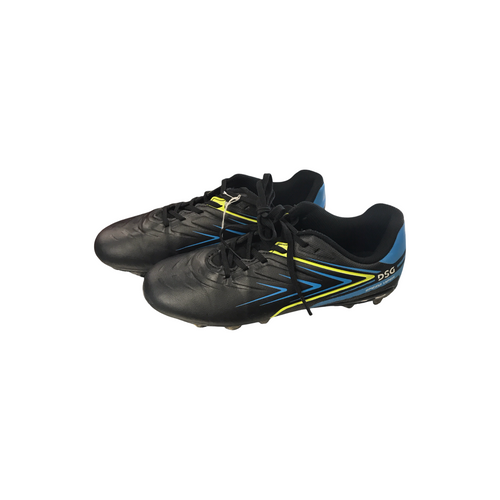 Vist Large View of Product Image Which is Used Dsg Soccer Cleats Black Youth 06.0