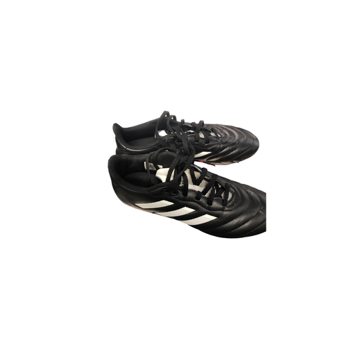 Vist Large View of Product Image Which is Used Adidas Soccer Cleats Black Youth 07.0