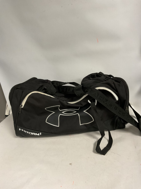 Vist Large View of Product Image Which is Used Under Armour STORM1 Soccer Player Duffel Bag Black