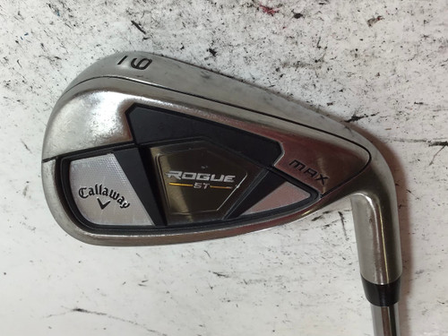 Vist Large View of Product Image Which is Used Callaway ROGUE ST MAX Mens Individual Iron RH 9 Iron