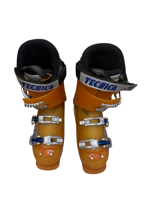 Vist Large View of Product Image Which is Used Tecnica DIABLO RACE PRO 70 Ski Boots Orange 230 MP - J05 - W06