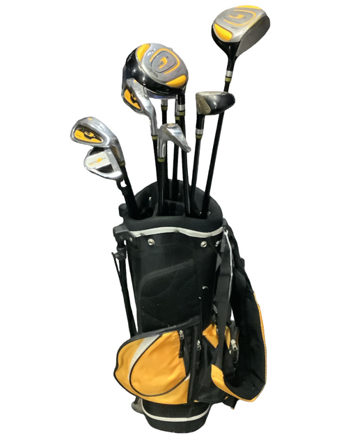 Vist Large View of Product Image Which is Used Walter Hagen HAGEN JR Jr Package Set RH Black 7 Piece