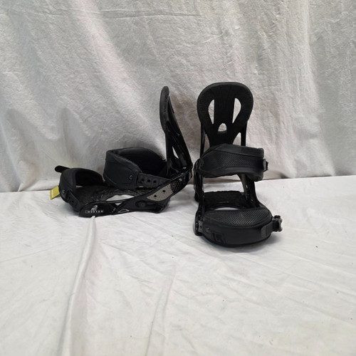 Vist Large View of Product Image Which is Used Burton CARTEL Mens Binding Only Black LG