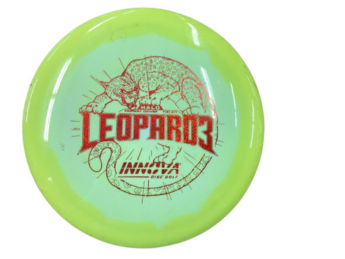 Vist Large View of Product Image Which is Used Innova LEOPARD3 Disc Golf Driver Yellow