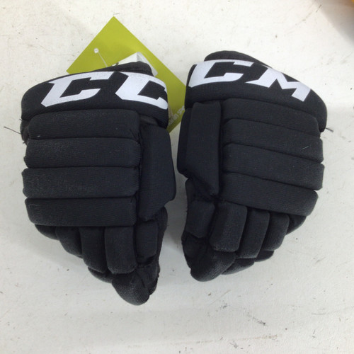 Vist Large View of Product Image Which is Used CCM LTP 8 IN HOCKEY GLOVES Youth Gloves Black 8"