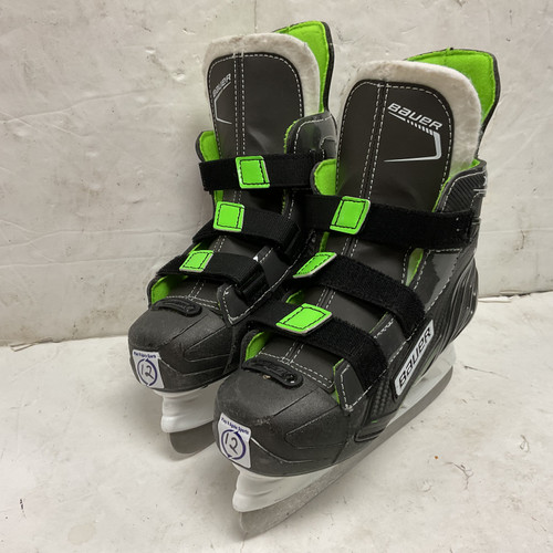 Vist Large View of Product Image Which is Used Bauer XLS Youth Hockey Skate Youth 12.0