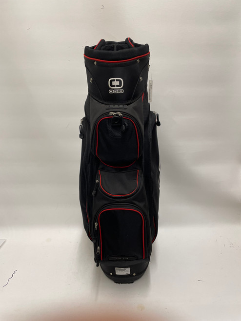 Vist Large View of Product Image Which is Used Ogio CART BAG Mens Cart Bag White/Black/Red