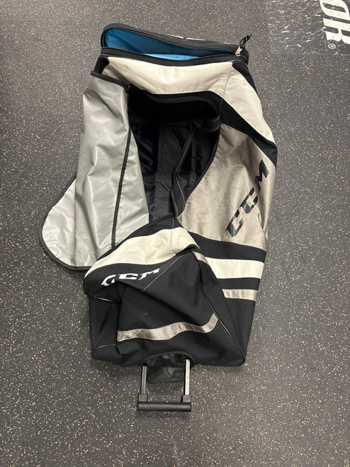 Vist Large View of Product Image Which is Used CCM Sr Hockey Wheeled Grey