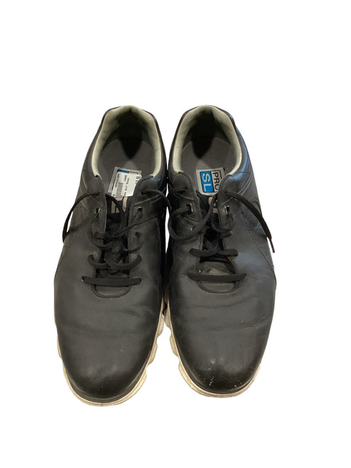 Vist Large View of Product Image Which is Used Foot Joy Mens Golf Shoes Black Senior 13