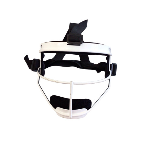 Vist Large View of Product Image Which is Used RIP-IT ADULT DEFENSE FIELDERS MASK BB/SB Fielders Mask White One Size