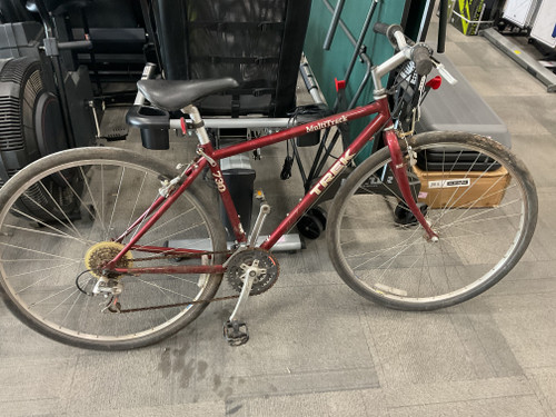 Vist Large View of Product Image Which is Used Trek MULTITRACK 730 Hybrid/City Bike Mens Red 54-55cm - MD Frame
