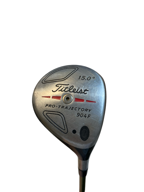 Vist Large View of Product Image Which is Used Titleist 904F PRO TRAJECTORY Mens Fairway Wood RH 3 Wood
