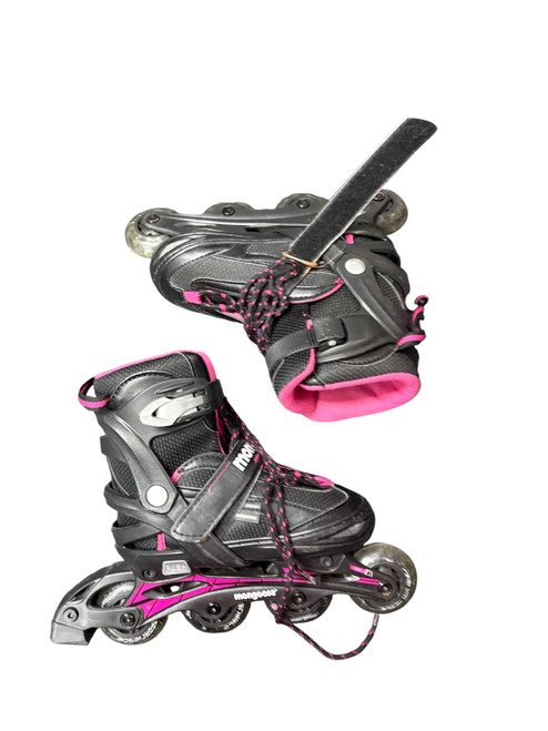 Vist Large View of Product Image Which is Used Mongoose MONGOOSE INLINE SKATES Junior Rec Fitness Skates Black Adjustable