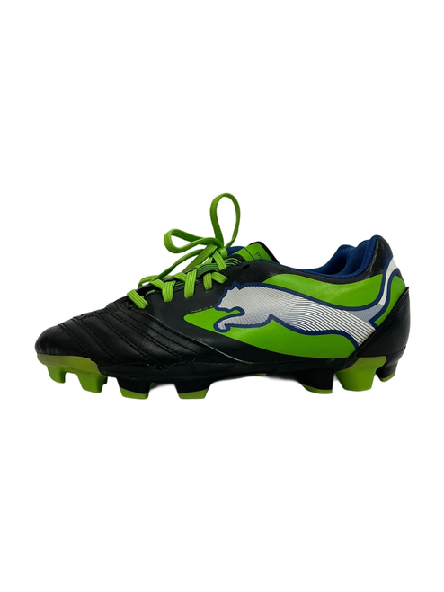 Vist Large View of Product Image Which is Used Puma PWR-C Jr 5 Soccer Cleats Black 