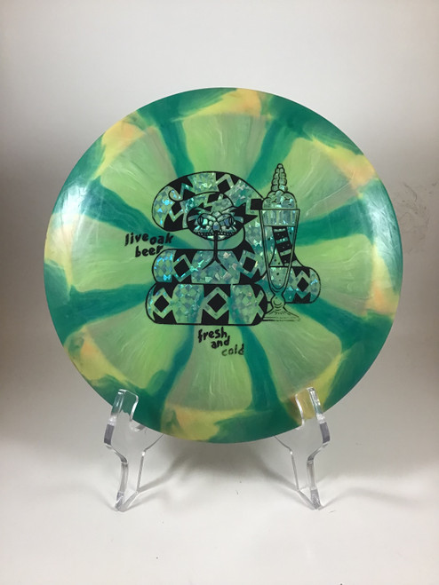 Vist Large View of Product Image Which is Used MINT APEX DIAMONDBACK Disc Golf Driver Green 177g