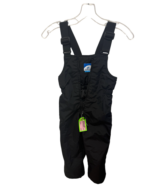 Vist Large View of Product Image Which is Used Slalom Youth Snow Bibs Black 3T