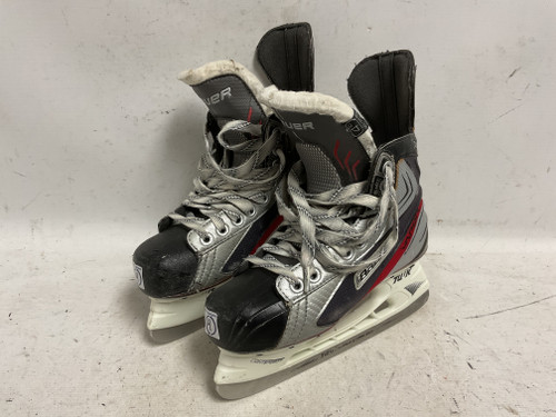 Vist Large View of Product Image Which is Used Bauer VAPOR X3.0 Junior Hockey Skate White/Black/Red Junior 04