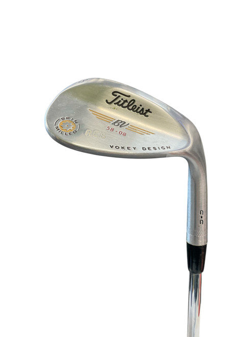Vist Large View of Product Image Which is Used Titleist VOKEY SPIN MILLED Golf Wedge Mens RH 54 Degree