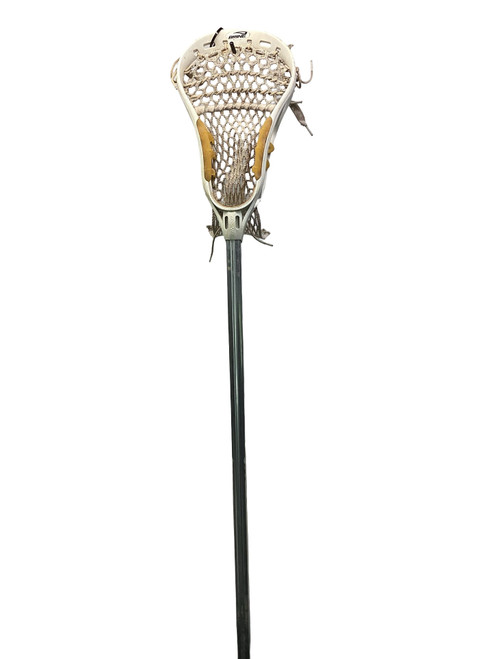 Vist Large View of Product Image Which is Used Brine EDGE X HEAD W/ 6065 ALUMINUM SHAFT Men Atk/Mid Complete Stick White