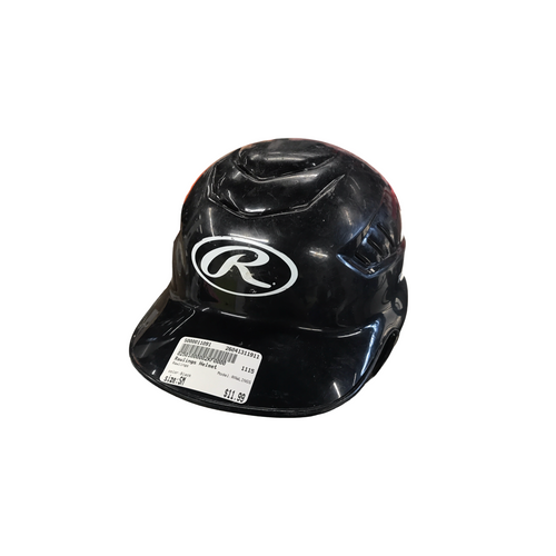 Vist Large View of Product Image Which is Used Rawlings RAWLINGS Batting Helmet w/Mask Black SM